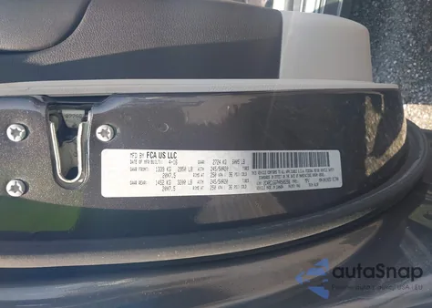 2017 Chrysler Pacifica Limited из США, поврежденный, VIN 2C4RC1GG7HR505266